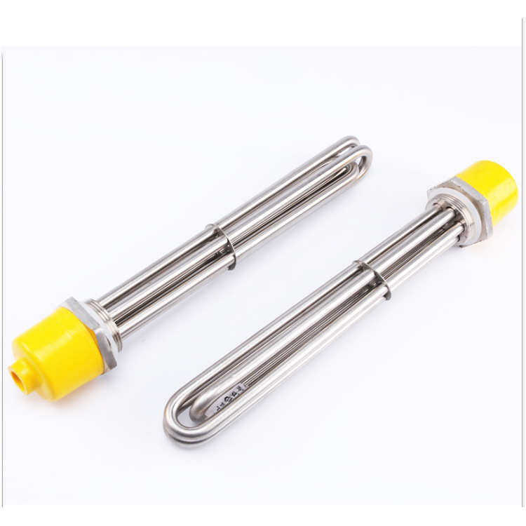 加热管蒸汽锅炉热管电水箱法兰六角扣现货丝电热螺纹法兰棒加热管