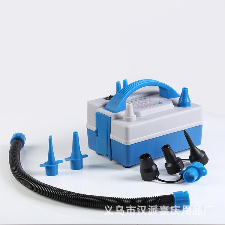 668带管多功能气球机铝箔气球游泳圈气垫床打气机气泵充气泵