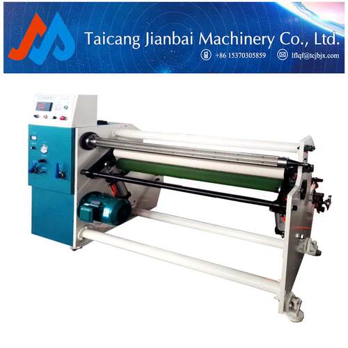 疯狂促销单轴自动复卷机JB-806太仓分条机胶带复卷机
