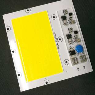 AC220V高壓輸入免驅動 100W大功率LED超高亮集成燈珠防水光源正白