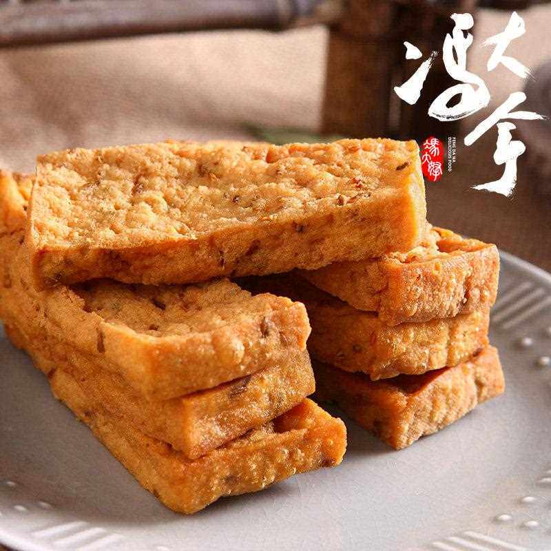 冯大拿东北特产豆制品烧烤味孜然豆干 干香干 干黄金豆干 干素鸡