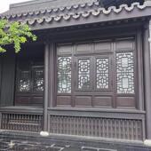 旧城改造古民宿铝合金断桥仿窗复酒楼古筑复古窗 古建窗户仿 1中式