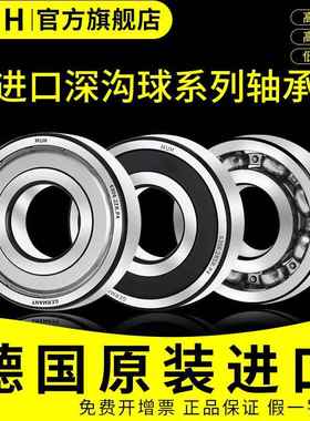 德国进口轴承621高速6202电机620滚珠6004/6205大2全6200RS36206