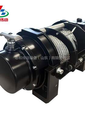 单绳拉力5吨液压绞车绞盘卷扬机构用于拖车清障车及其他工程机械