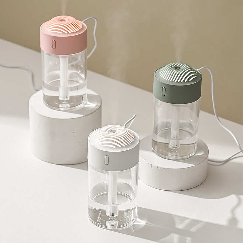 新品白光静音加湿器 家用小型便携桌面空气净化器 usb迷你加湿器