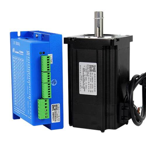 LCDA86H 57/60/86闭环步进电机驱动器套装5V 24V 步进马达4.5N.m