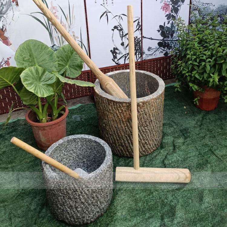 批发打糍粑石臼老式家用号石窝捣辣椒打糕工具直销