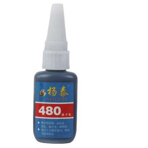 480厂家现货批发快干品质金属塑料橡胶用瞬干胶结构粘结剂
