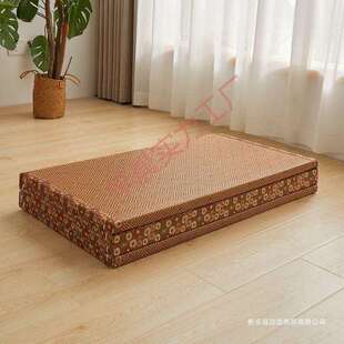 日式可折叠榻榻米垫子可藤席地垫家用垫子爬爬垫卧室客厅办公室