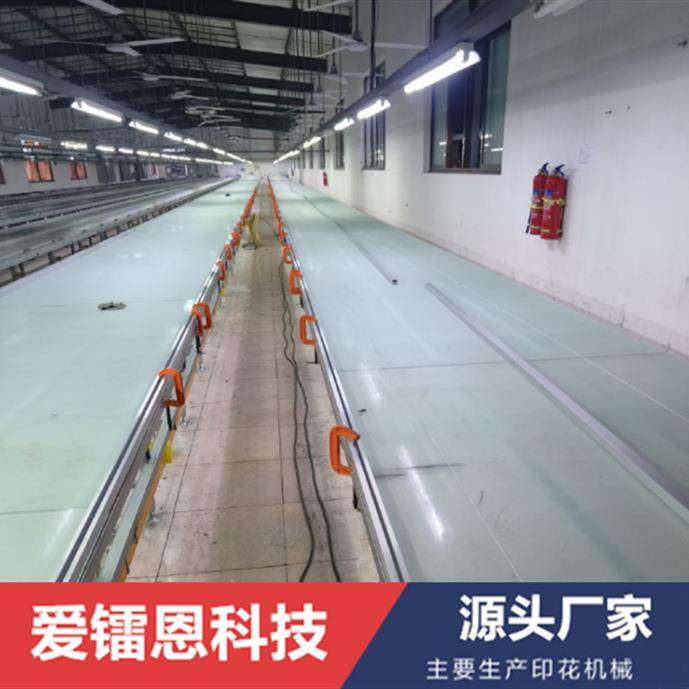 生产40*60钢化玻璃印花台板平台成衣印花台板丝网手工印花台板