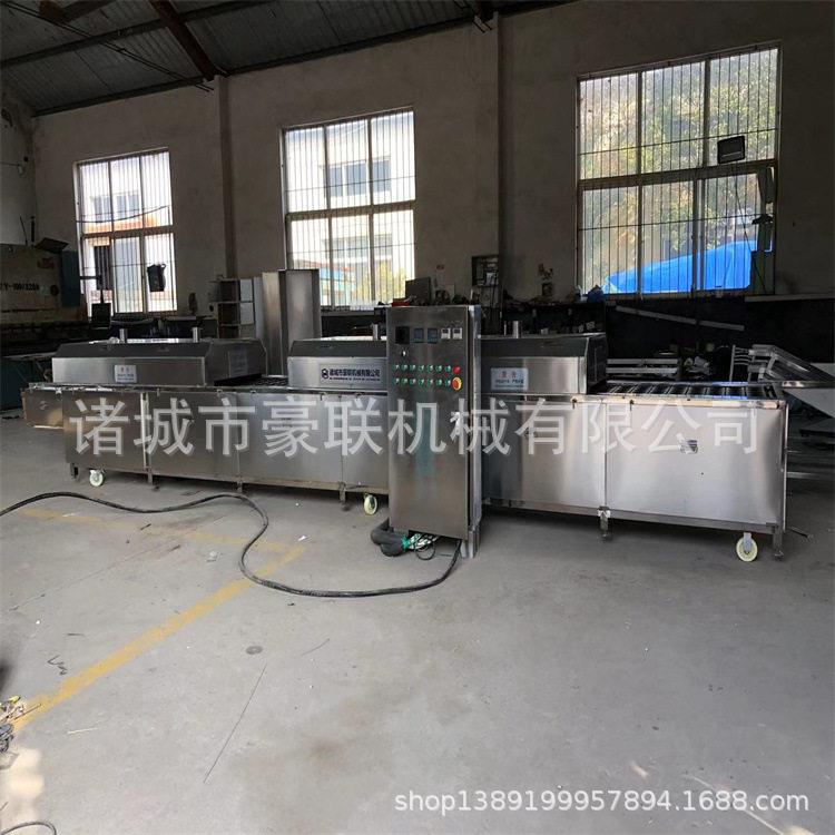 自动煎蛋机 连续式煎荷包蛋设备 煎蛋机源头厂家  欢迎试机考察