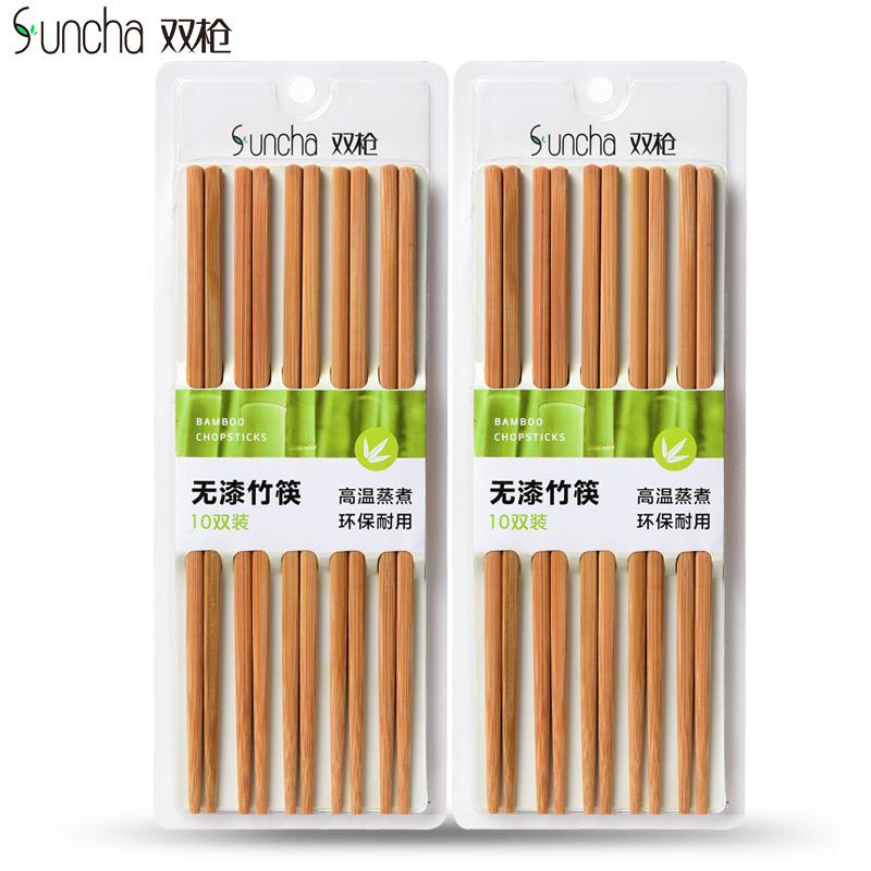 鸡翅木儿童筷子木筷子6一12岁短木头幼儿园专用训练筷3岁6岁