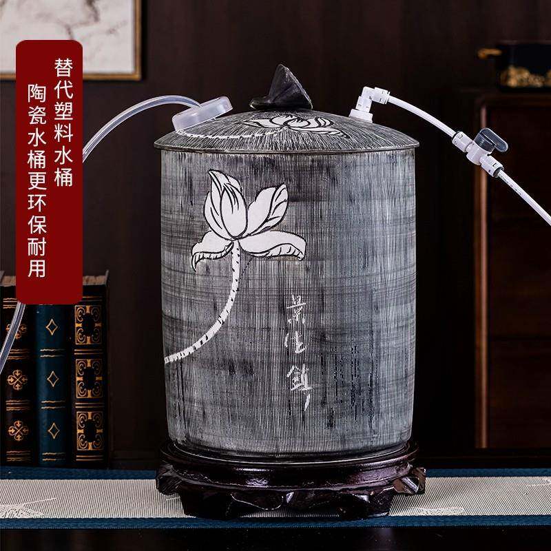 陶瓷带水储水罐浮球25阀开关自动进水桶纯净水桶桶泡饮水机茶台茶