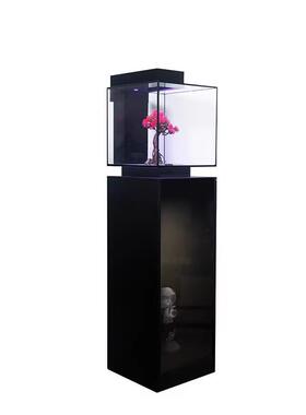 高逸Giea鱼缸客厅家用落地边几鱼缸生态懒人免换水超白玻璃底过滤