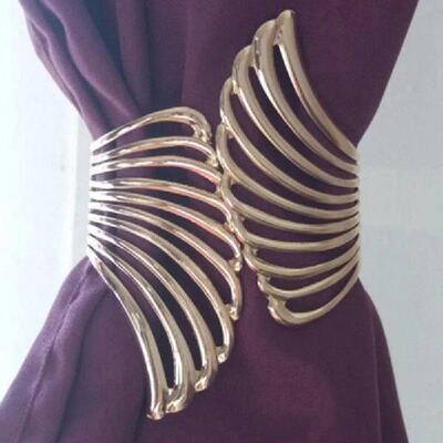 Curtain Tiebacks Spring Straps Nordic Style Curtain Buckle