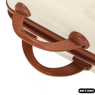 便携手提小熊化妆箱行李箱小型高级感14寸轻便登机时尚迷你多功能