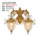 卧室墙洛尼背景壁灯客厅水晶灯 墙欧式 楼梯镜前法式 铜奢床头全美式