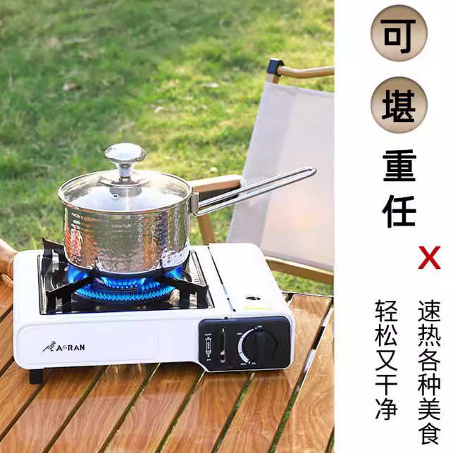 不粘锅304锤炊具面厂家户外煮便携不锈钢可拆卸锅外贸汤锅手柄纹