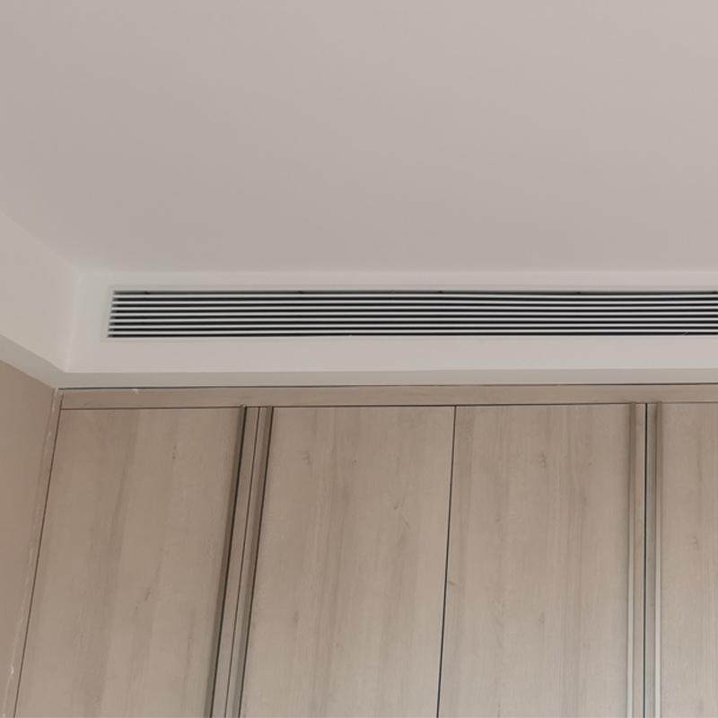 ABS中央空调出风口格栅加长极窄内嵌黑色线性风管机面板百叶定制,电子/电工,室内新风系统,淘宝优惠券,粉丝福利购,淘宝优惠卷