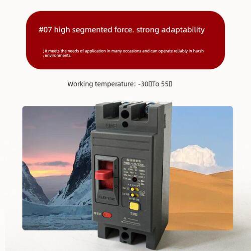 单相Cm1Le漏电断路器40A 50A 63A漏电保护家用220V保护器100A125A
