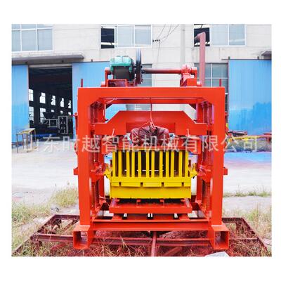 QTJ4-40小型手动制砖机空心砖路沿石路面砖马路砖设备出口