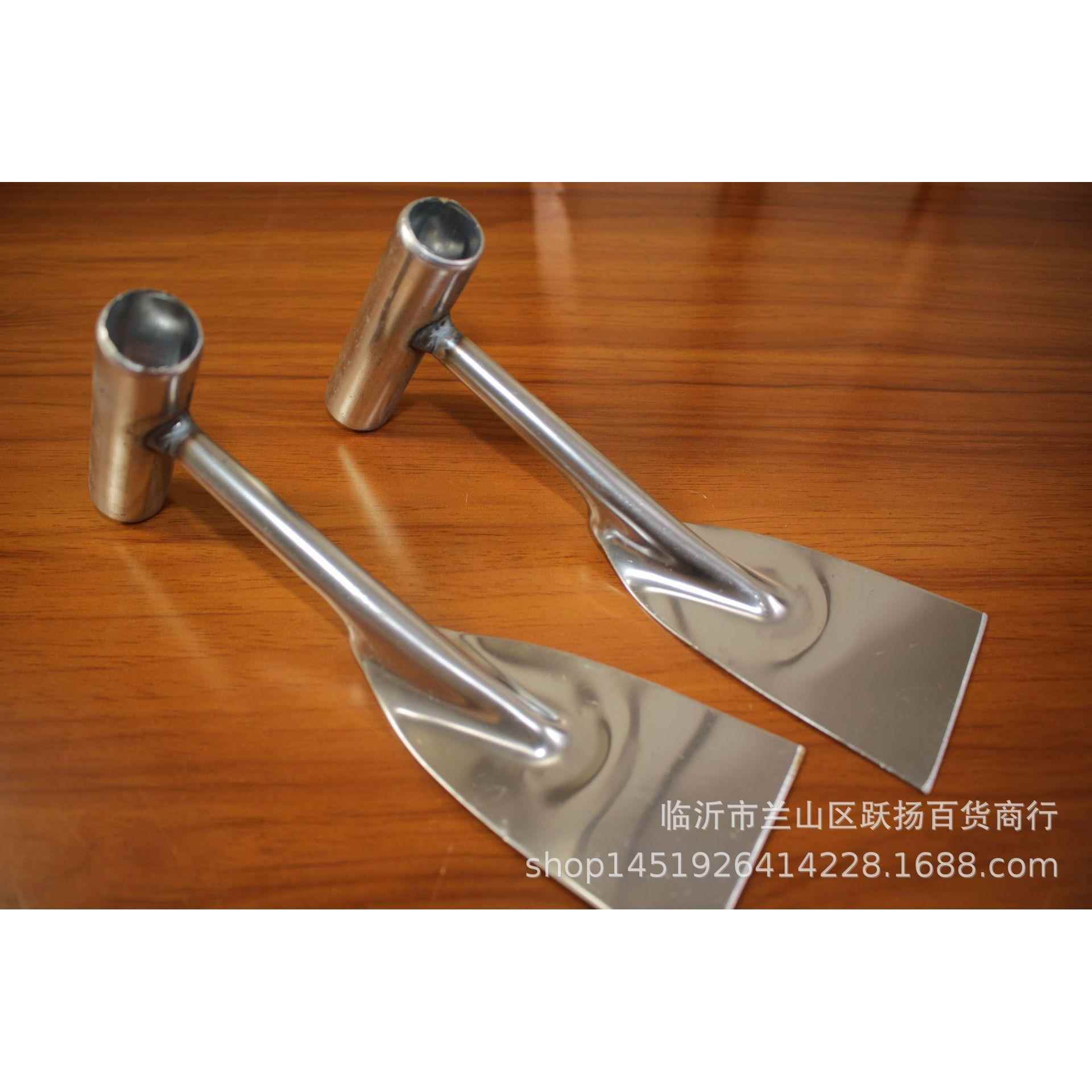 供应五金小铁铲 手持多用铲白平铲 五元六元地摊货源