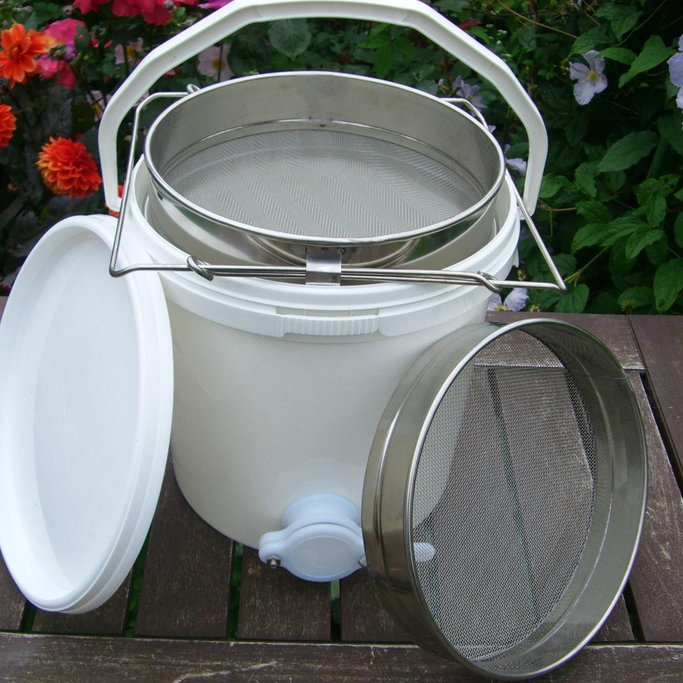 蜂旺蜜桶过滤器20L蜂蜜桶一体融融蜜器含蜂场专用