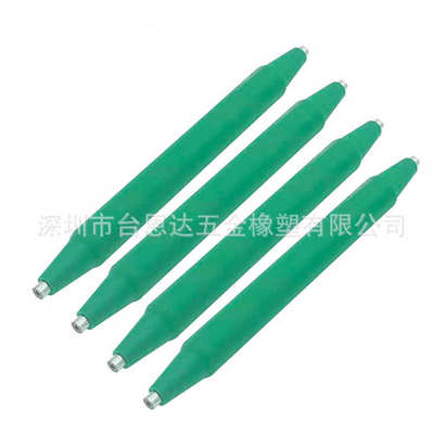 专业加工抗粘防静电硅胶辊 贴附无气泡 包胶滚轮 贴合机胶辊
