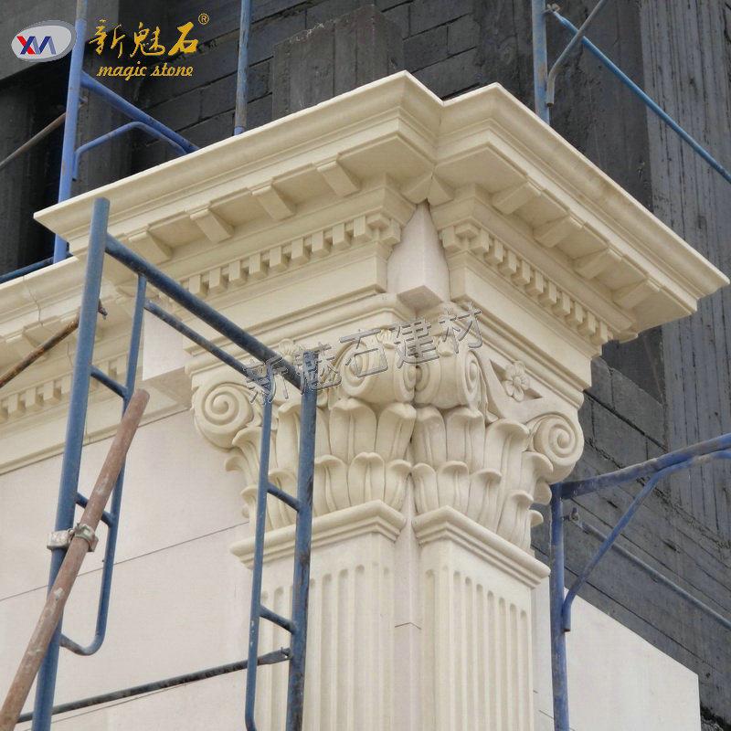 广东GRC外墙装饰线条 GRC装饰建材材料厂 水泥预制檐口线装饰材料