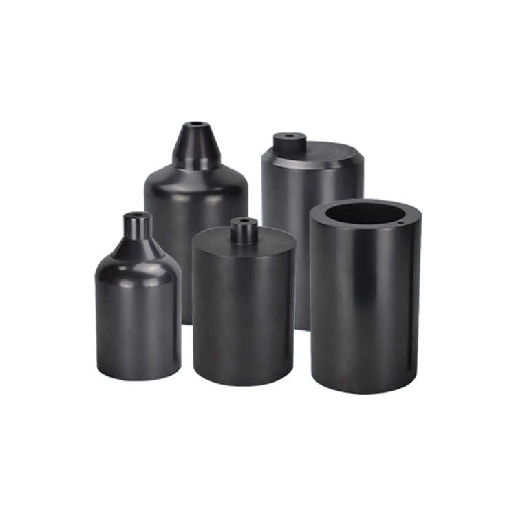 石墨厂家加工抗腐蚀金属熔炼熔金杯定制高纯度耐高温石墨倒模杯