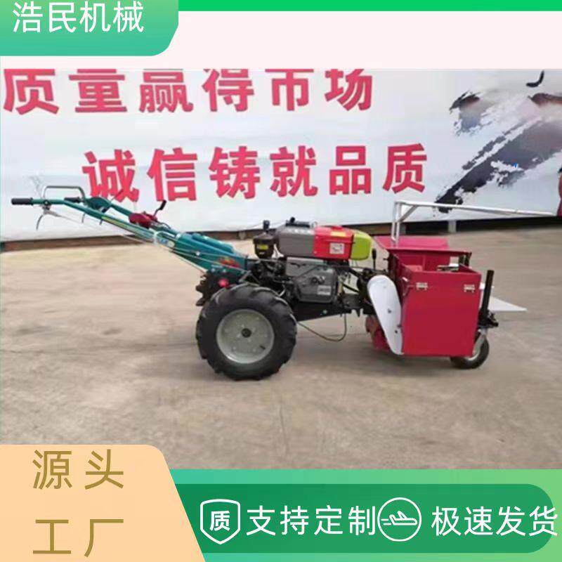 新款小型玉米收割机割台配手扶拖拉机单行收玉米机秸秆收割机