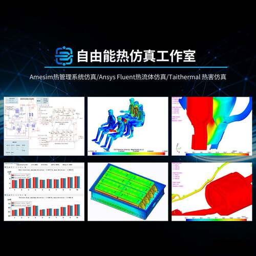 Ansys Fluent热流体仿真/加热冷却仿真/三维热流体仿真代做