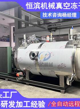 真空冻干机 柠檬芒果真空冷冻干燥机海参虾仁冻干机生产厂家