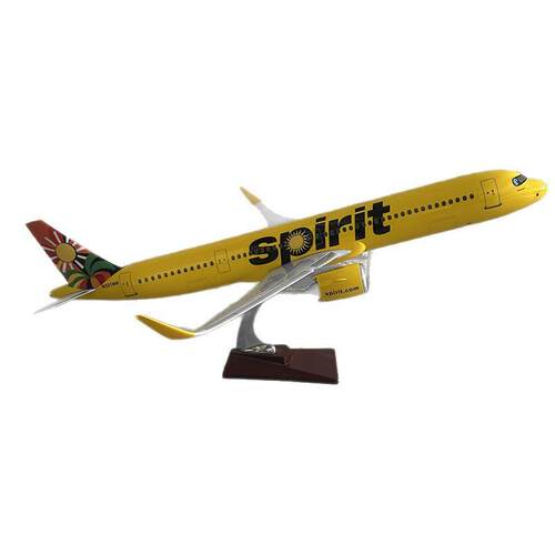 1:50空客A321neo彩绘飞机民航模型 大型桌面摆件展馆展厅广告88cm
