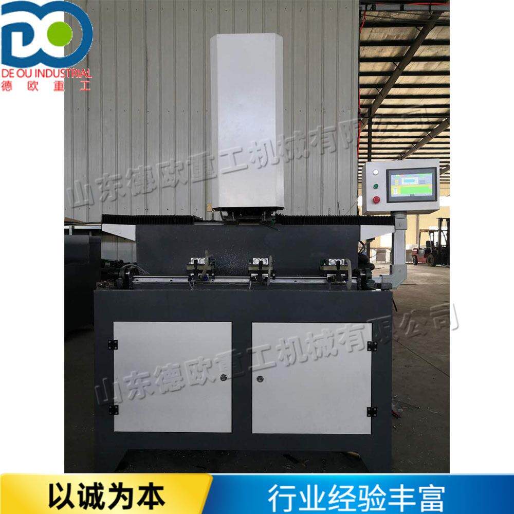 家具制造铝型材铣槽机数控钻铣一体加工车床自动翻转合页打孔机