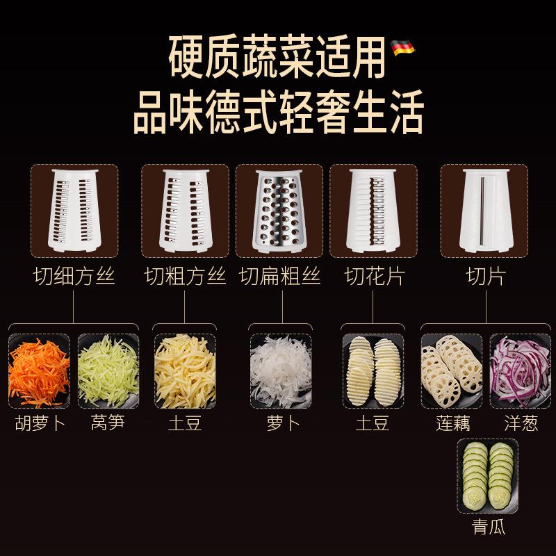 三四钢PEQ多功切菜手摇滚筒能刨丝器豆擦丝切片蔬菜切片土切丝器