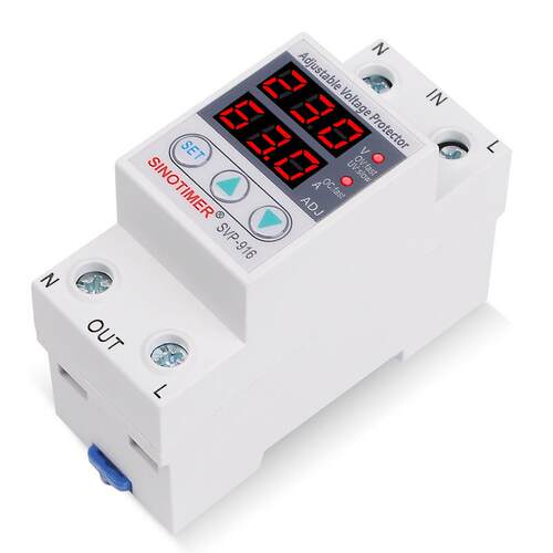 SVP-91640A63A80A可调自复式智能过欠压保护器限流延时220V