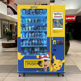 Pokémon card vending machine宝可梦卡牌自动售货机tcg卡片机