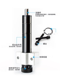 气动缓冲器可调油压液压精密稳速阻尼SR/HR15 30 60 80-2430防撞