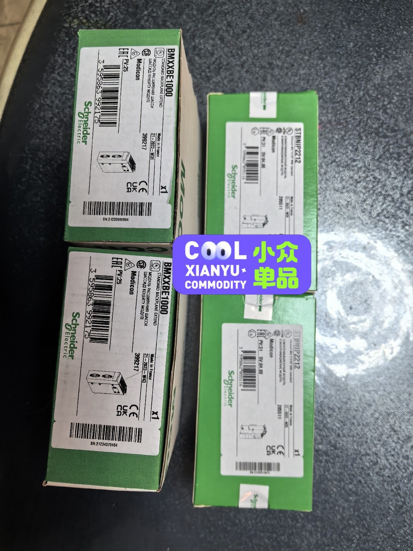 施耐德，BMXXBE1000，全新