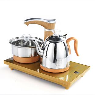 明灶电磁炉茶具套装全自动上水烧水壶免开盖抽水泡茶电茶炉
