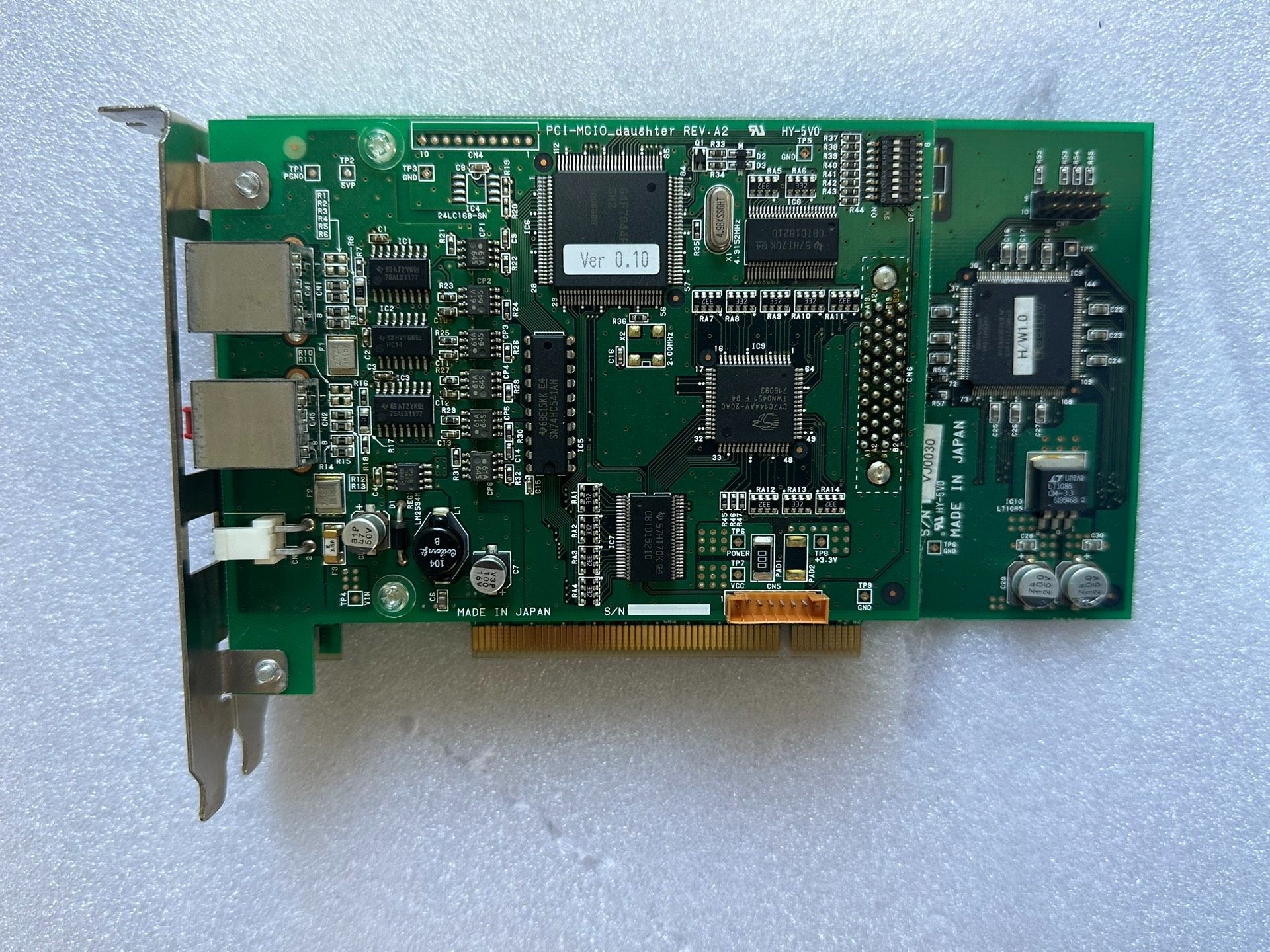 日立贴片机GXH-3网卡！PCI-MCIO