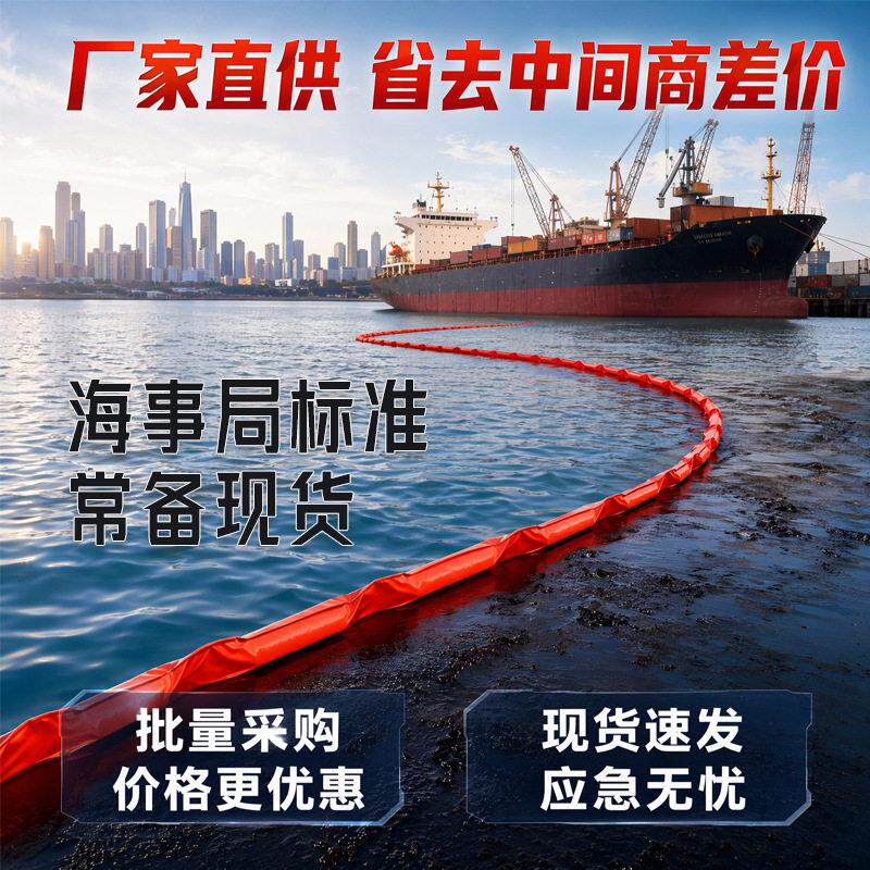 PVC围油栏固体浮子式水面拦污带应急型围油格栅软围隔价