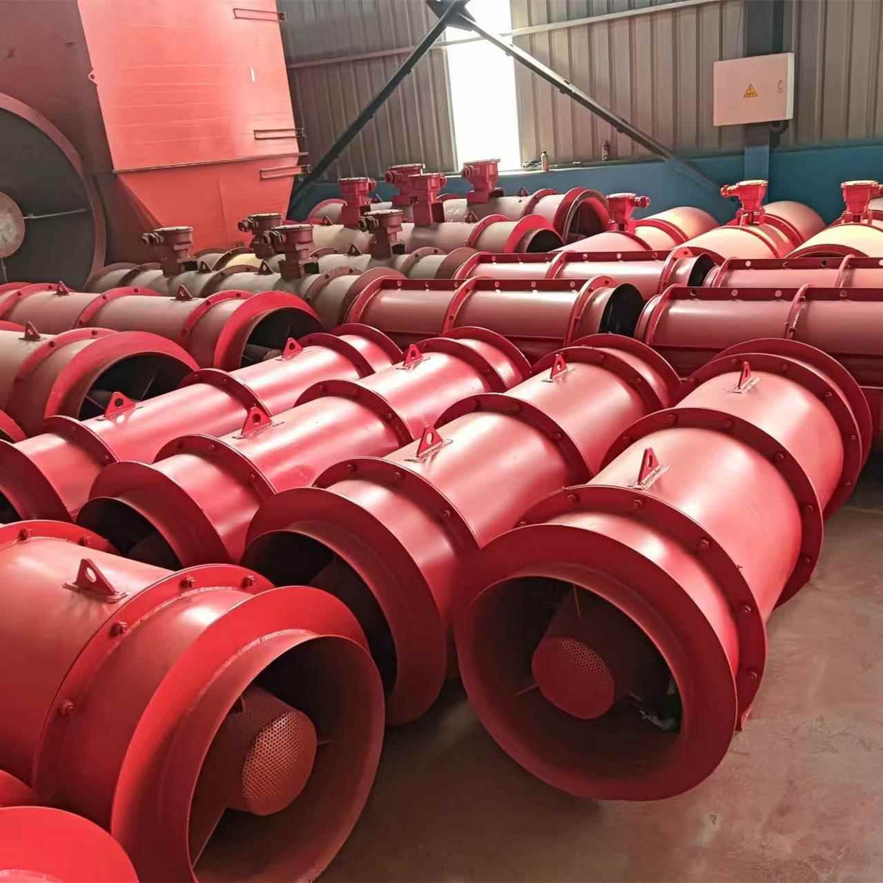 直供 FBCD-11.2#矿用防爆抽出式对旋轴流局部通风机 低噪音