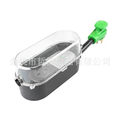 Y14房车50A浪涌保护器含防水盖浪涌保护4200J电源保护器带指示灯