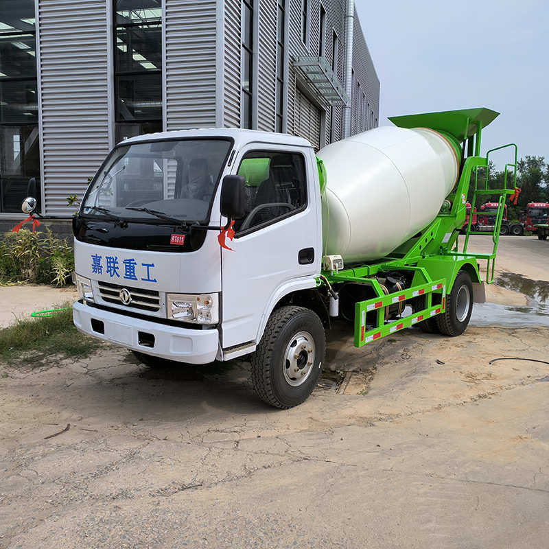 小型国三混凝土搅拌车 工程用水泥砂浆搅拌机 东风3方商混砼罐车