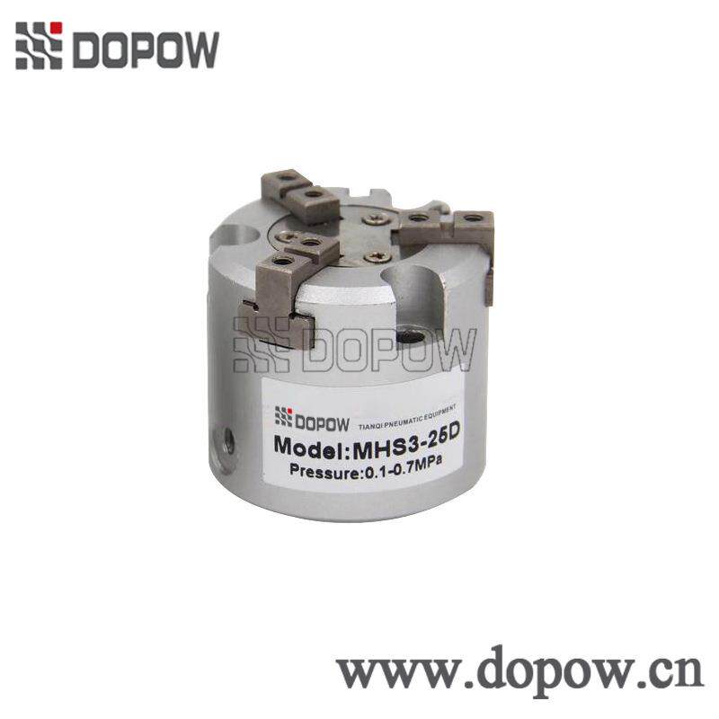 DOPOW MHS2手指气缸SMC型二爪气爪平行开闭MHS2-32D不锈钢双作用