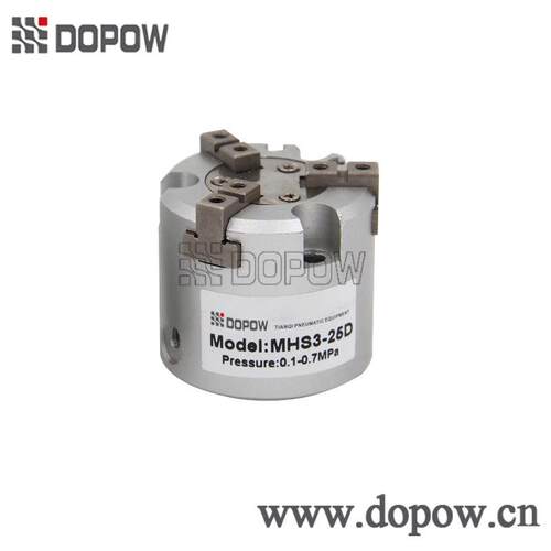 DOPOW MHS2手指气缸SMC型二爪气爪平行开闭MHS2-32D不锈钢双作用