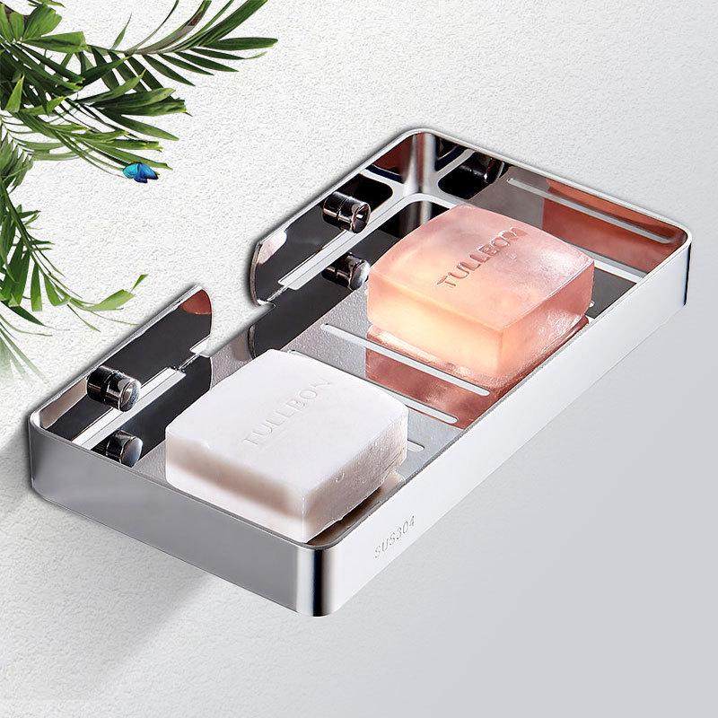 免打孔304不锈钢肥皂盒香皂盒浴室香皂架肥皂碟网黑色合金肥皂架,家庭/个人清洁工具,皂网/架,淘宝优惠券,粉丝福利购,淘宝优惠卷