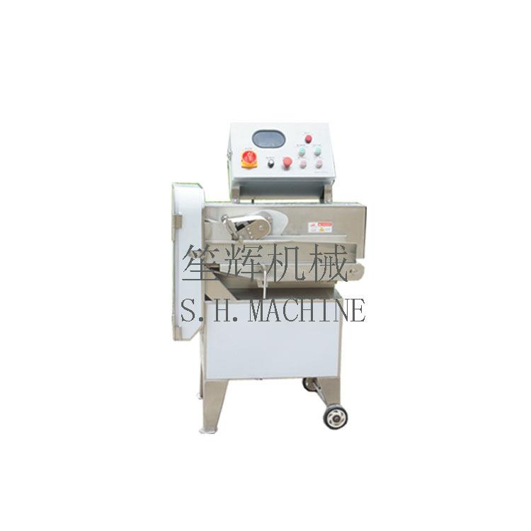 笙辉供应切排骨机椰子肉冻鸡胸肉切片切段机输送带机器OEM